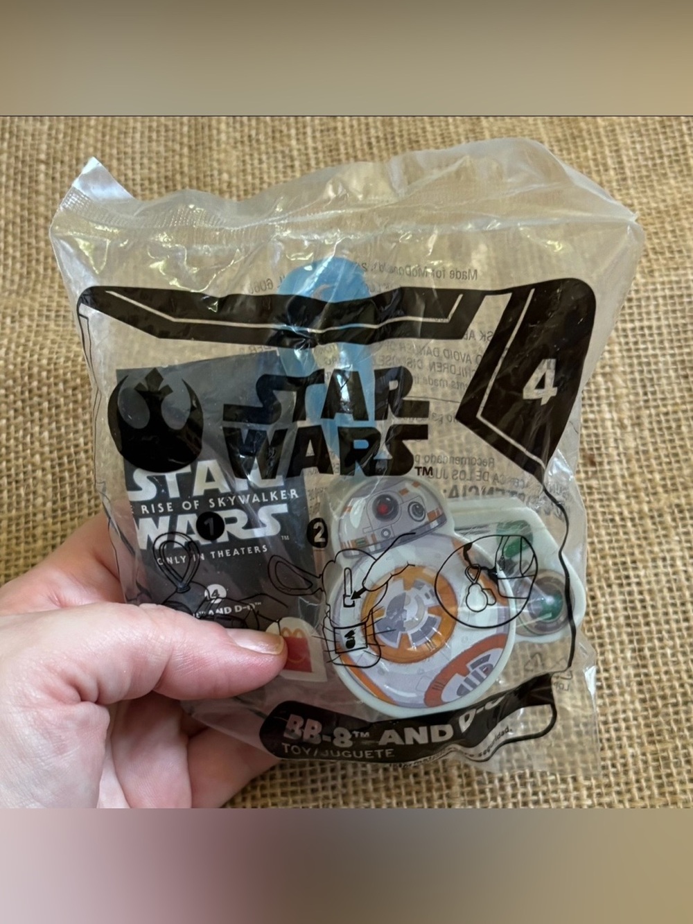 2019 McDonald's Happy Meal Toy BB-8 And D-O Star Wars Collectible New In Package
